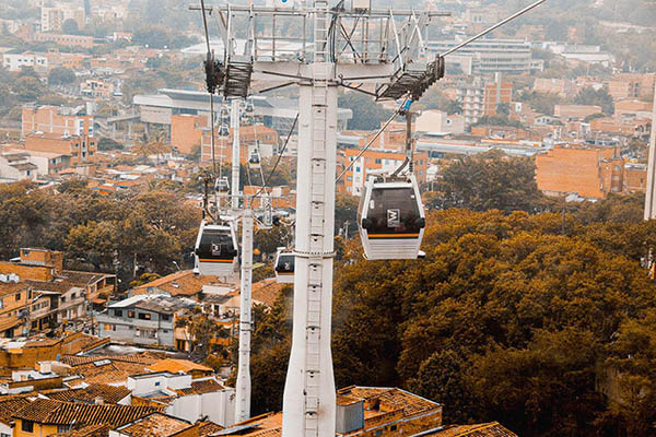 Metrocable in Medellín